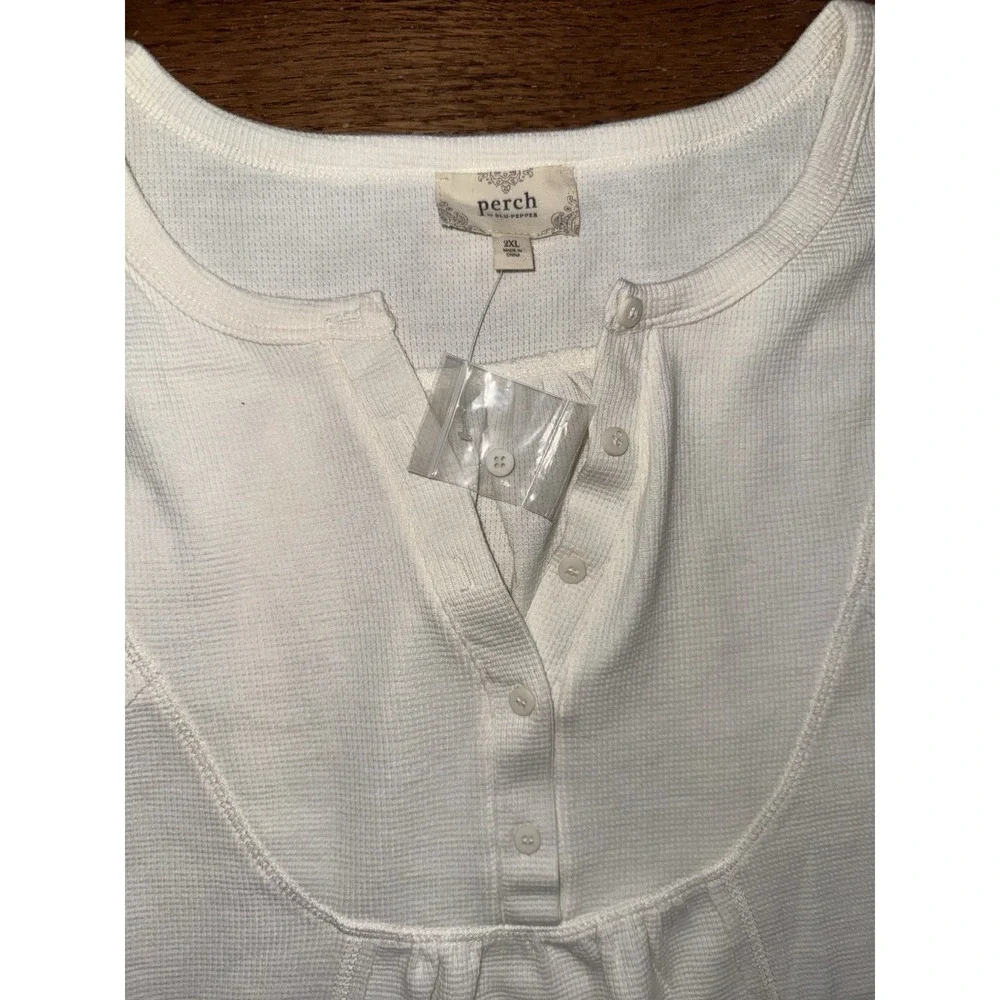 Perch By Blue Pepper Lot Of 4 Light Soft‎ Sweaters And Waffle Knit Size 2XL